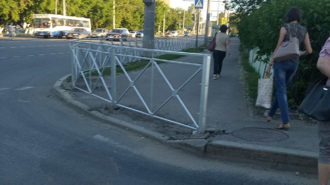 Новый забор испортил жизнь пензенцам из Терновки