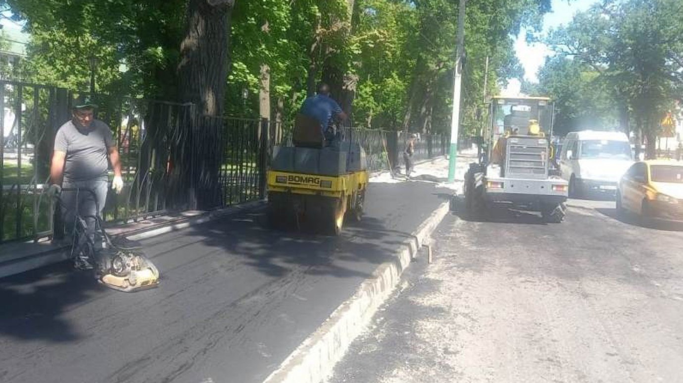 Ремонт улицы Лермонтова в Пензе подходит к концу