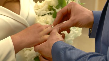 В Пензе в День семьи, любви и верности поженились 32 пары