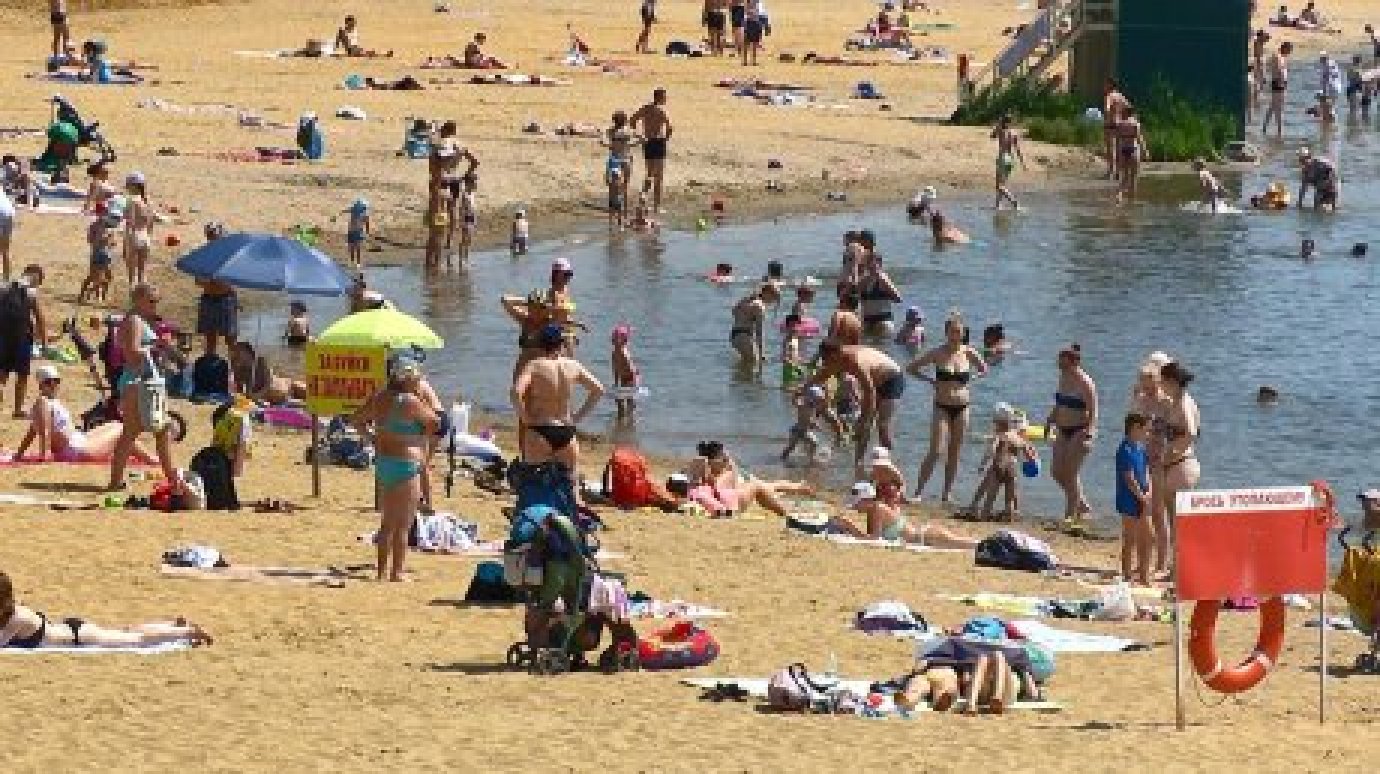 Недоступность курортов вызвала рост числа купальщиков на пляжах области