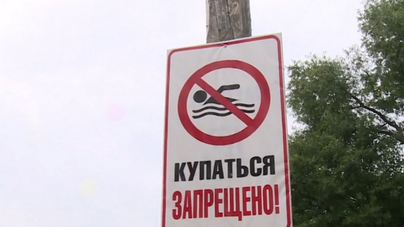 Пензенцам запрещают купаться даже на официальных пляжах