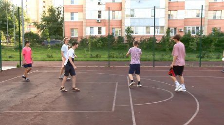 В Пензе школьников готовят к играм на акции «Дворовый тренер»