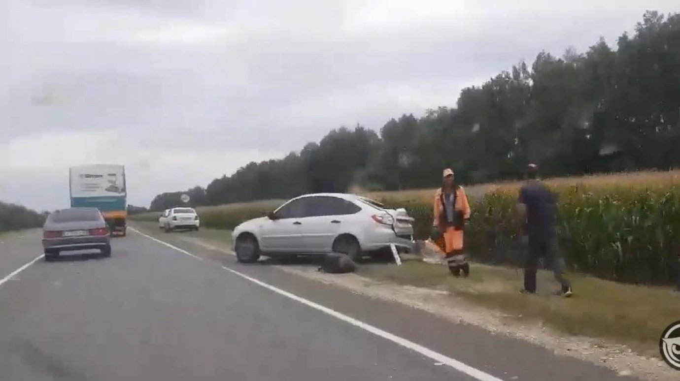 В Пензенском районе в ДТП погиб пассажир легковушки