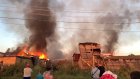 Более 20 пожарных тушат возгорание к востоку от Пензы