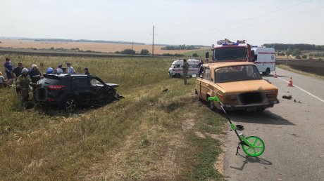 В Пензенской области в ДТП пострадали двое детей