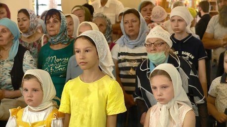 В Пензе православные верующие отметили Ореховый Спас