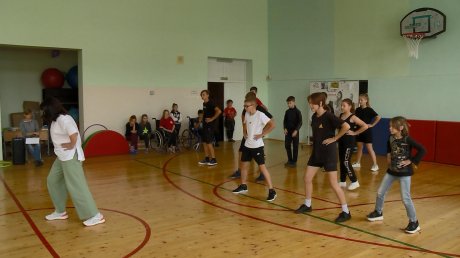 В Кичкилейке устроили спортивный праздник для детей