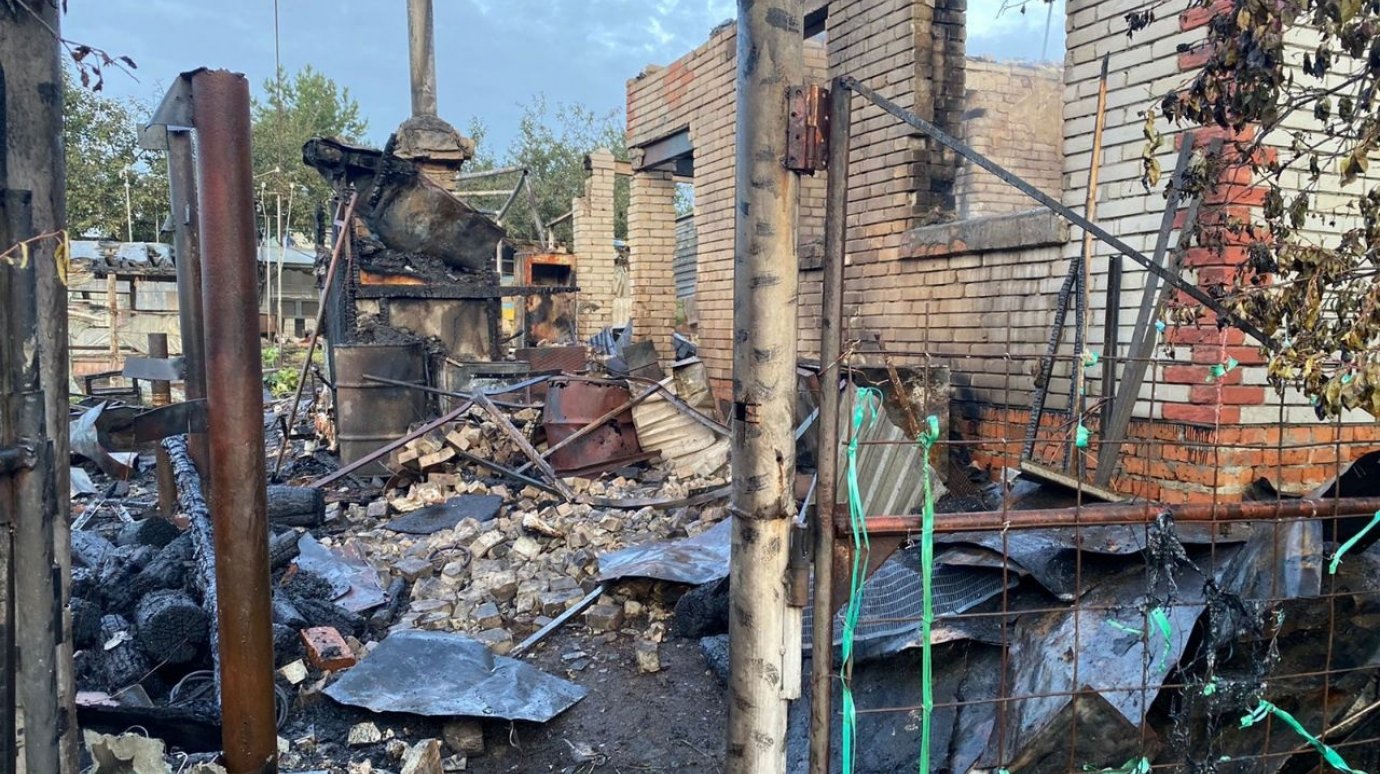 Погибший в огне пенсионер из Кузнецкого района жил один