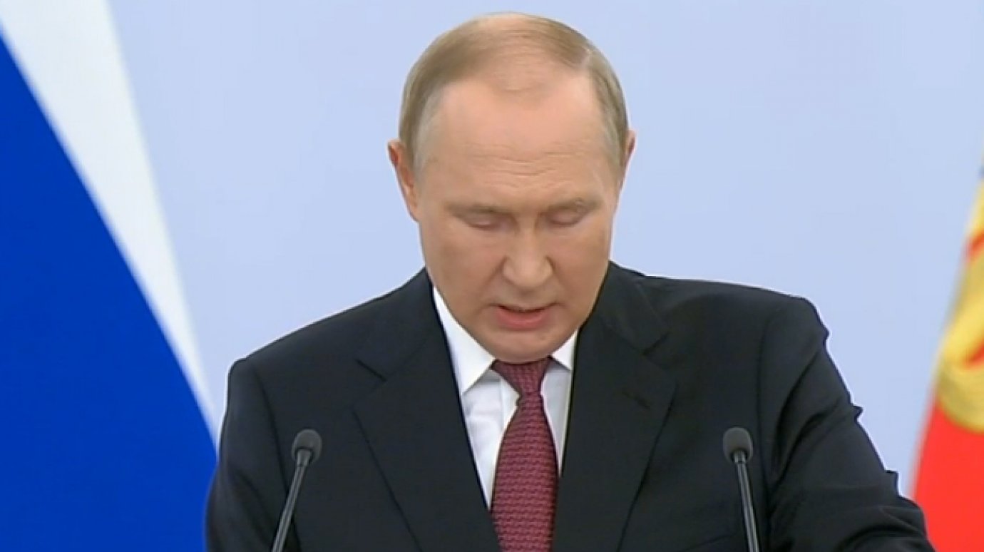 Путин может выступить с обращением к россиянам об изменении статуса СВО