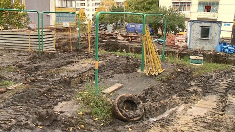 Жители Арбекова пожаловались на отсутствие отопления из-за раскопок