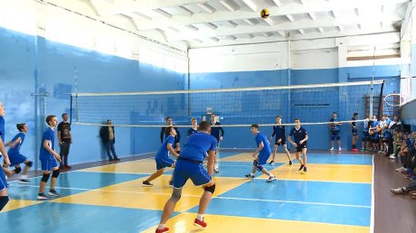 В Пензе волейболисты борются за выход на всероссийский уровень