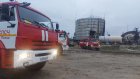 На улице Антонова в Пензе в резервуаре загорелся битум