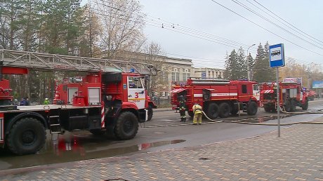 Пензенцы опубликовали фото задымления у  «Красных холмов»