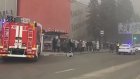 Пензенец снял на видео дым и пожарных у «Красных холмов»