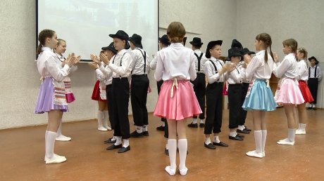 В пензенской школе организовали танцевальный конкурс