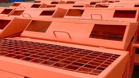 В Пензенскую область поступили новые контейнеры для пластика