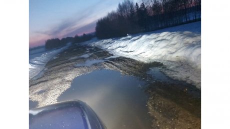 В селе Мокшанского района не дождались обещанного ремонта дороги
