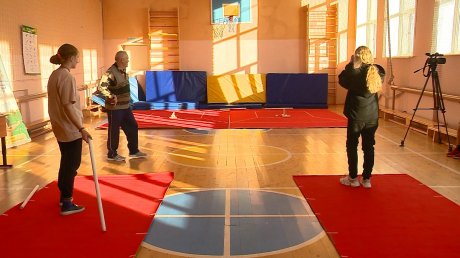 В поселке Мичуринском провели соревнования по игре в городки