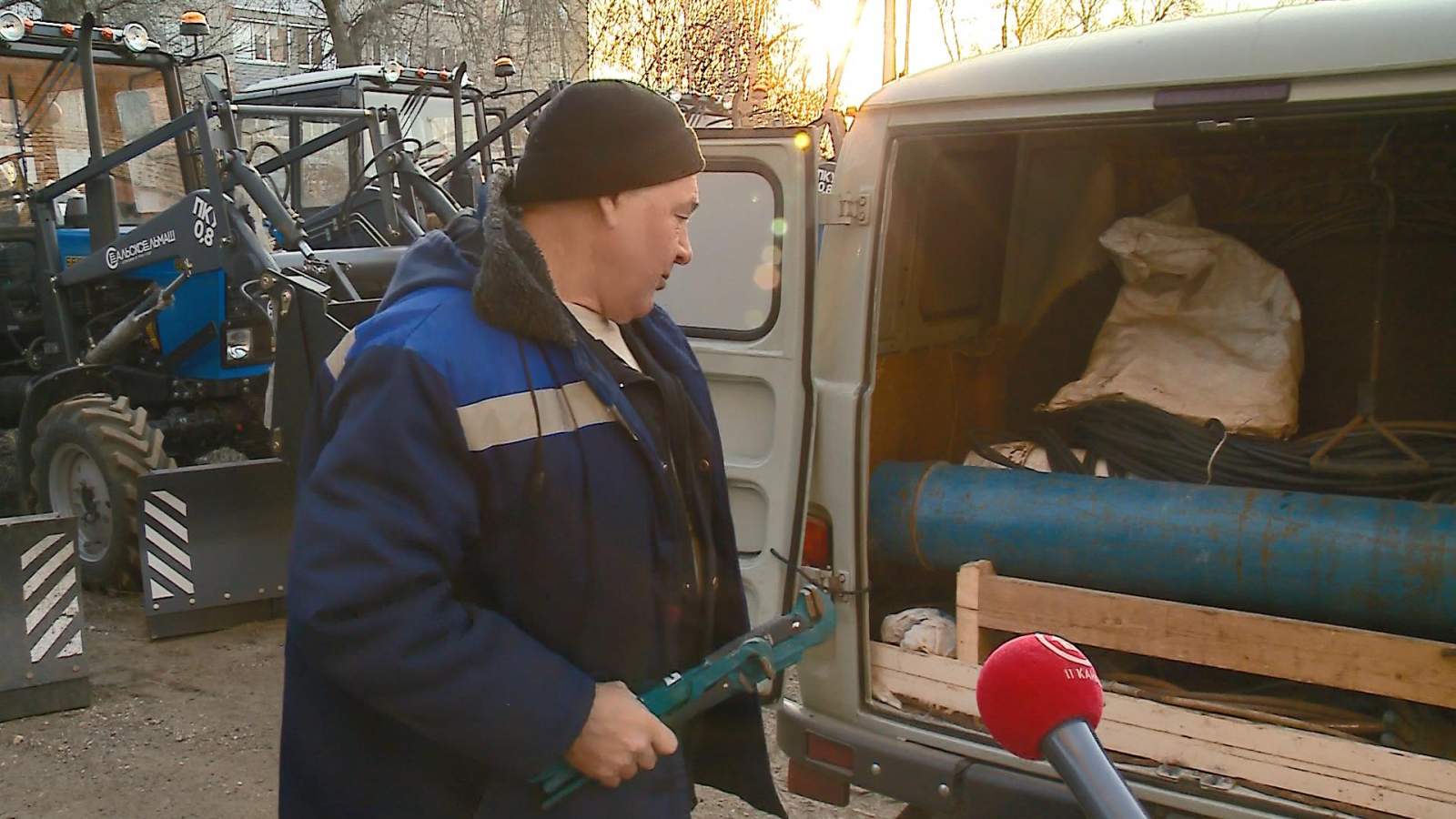 В пензенском МУПе получили снегоуборочную технику