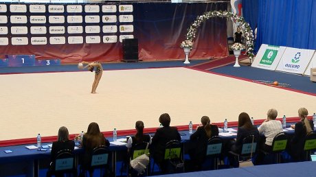 В Пензе начался большой турнир по художественной гимнастике