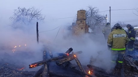В Пачелмском районе в сгоревшем доме нашли тела двух человек