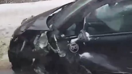 В Ахунах в серьезном ДТП пострадала женщина-водитель