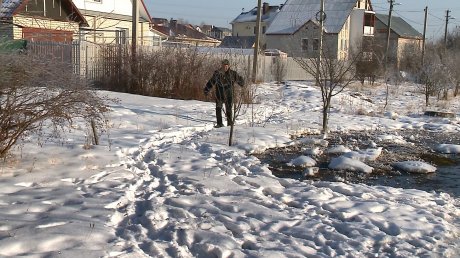 В Заре водопроводные сети пробило в нескольких местах