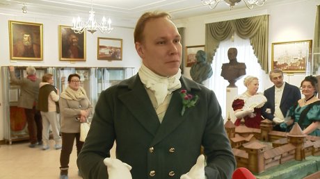 В Губернаторском доме состоялся бал в стиле середины XIX века