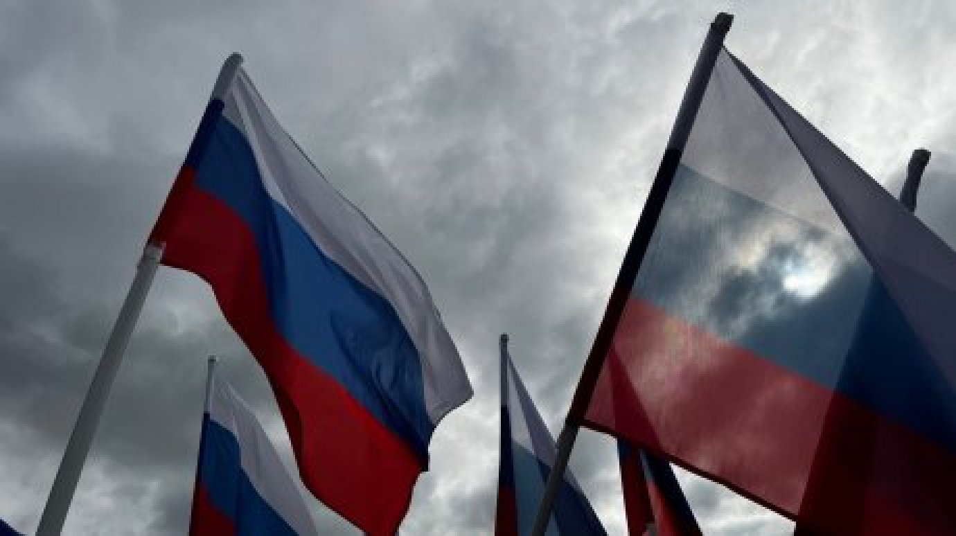 Школьницу приговорили к ограничению свободы за поджог российского флага