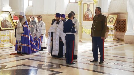 В Спасском соборе впервые провели верстание в казаки