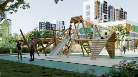 В Спутнике стартовали продажи в новом доме ЖК «Радужные дворы»