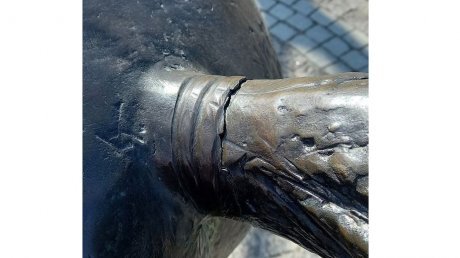 В администрации Пензы сообщили, что залезать на «Кентавра» нельзя