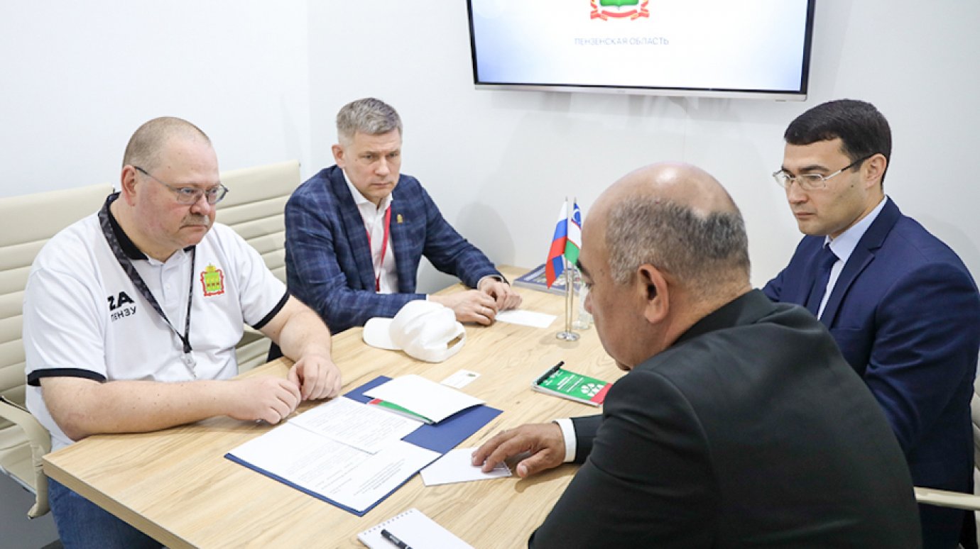Пензенский губернатор встретился с руководством 3 областей в Узбекистане