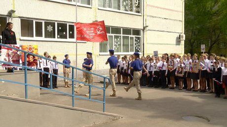 В пензенской гимназии состоялся торжественный митинг к 9 Мая