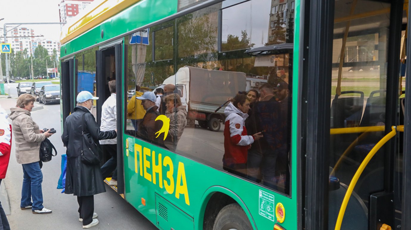Новые пензенские троллейбусы отправились в первый рейс
