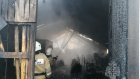 В Пензе горящий ангар площадью 500 кв. м тушили 42 человека