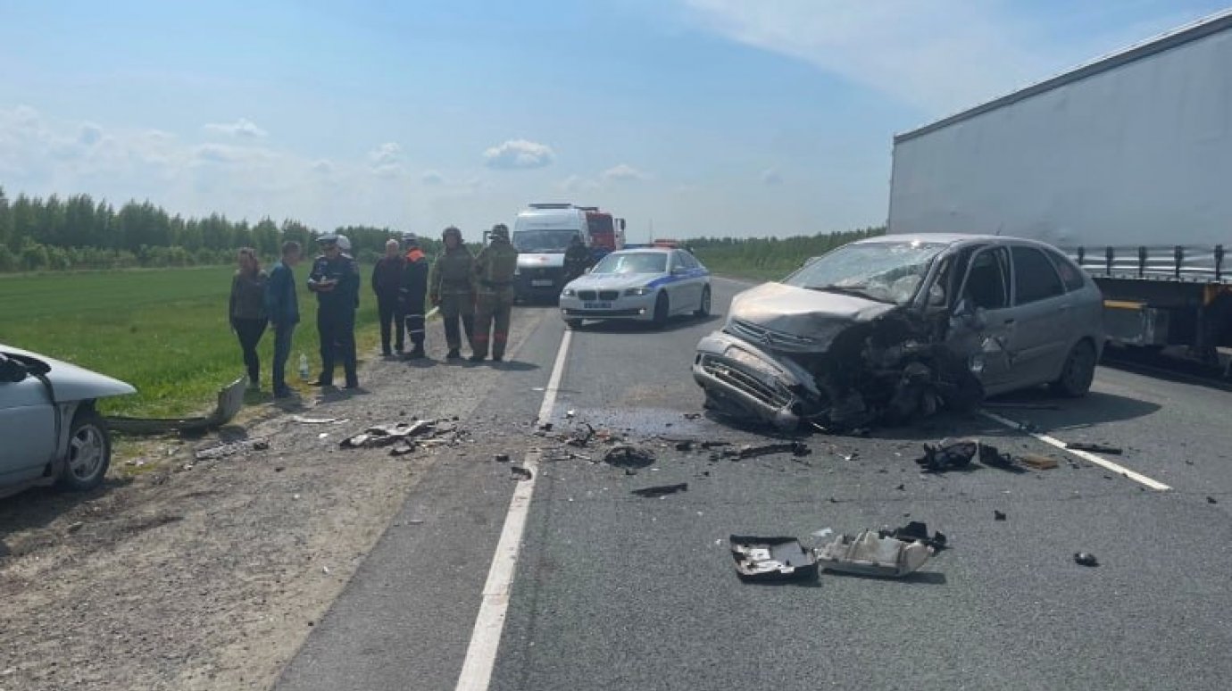 В Бессоновском районе водитель ВАЗа попал в смертельную аварию