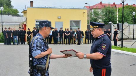 Пензенские полицейские вернулись домой из командировки на Кавказ