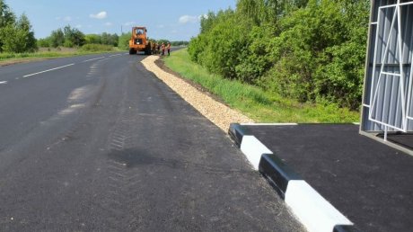 Начался ремонт дороги из Нижнего Ломова в Наровчат