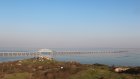 Пробка перед въездом на Крымский мост снова увеличилась