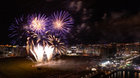 «Термодом» отпраздновал 25-летие фестивалем фейерверков