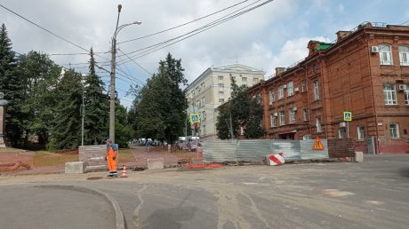 Утром пензенцы встали в пробках на улицах Лермонтова и Красной