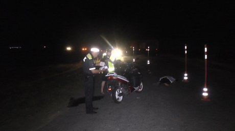 В Вадинском районе мотоциклист погиб в ДТП с КамАЗом