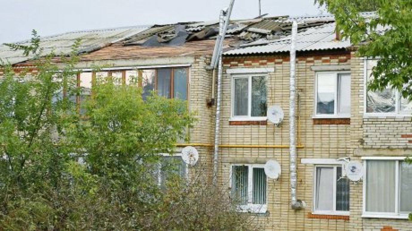 Ураган: Лопатино получит на ремонт крыш дополнительные деньги