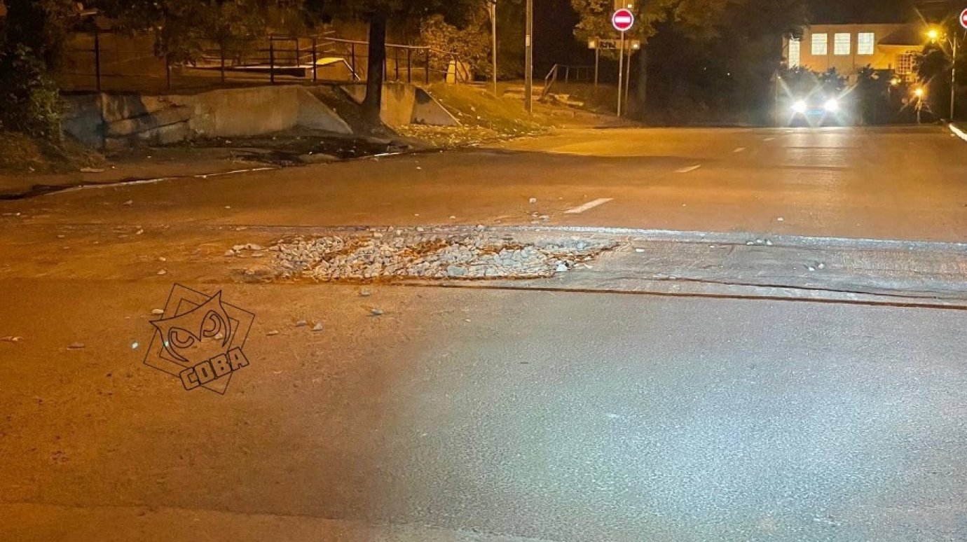 Пензенских водителей предупредили об опасности на улице Красной
