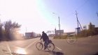 В Пензе выходка велосипедиста привела в ужас отца двух детей