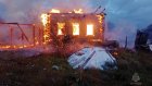 В Городищенском районе сгорели два дома