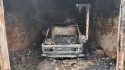 В Кузнецком районе сгорел гараж с «шестеркой» внутри