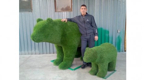 Пензенец захотел подарить городу зеленых медведей