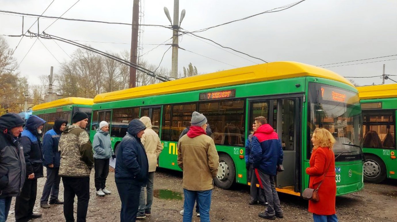 10 новых троллейбусов для маршрута № 105 прошли приемку